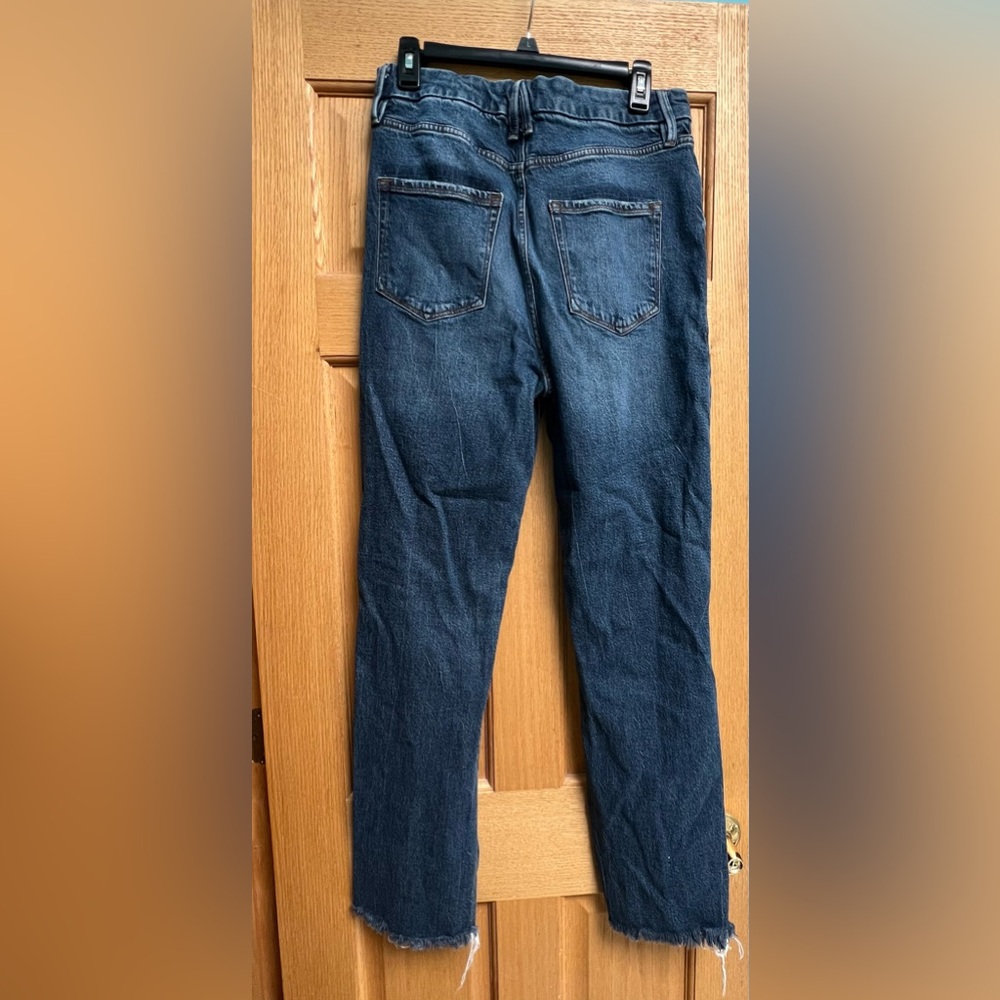 GOOD AMERICAN- GOOD BOY STRAIGHT SURER HICH-RISE STRAIGHT 32" INSEAM. Size:10/30 - Picture 3 of 6